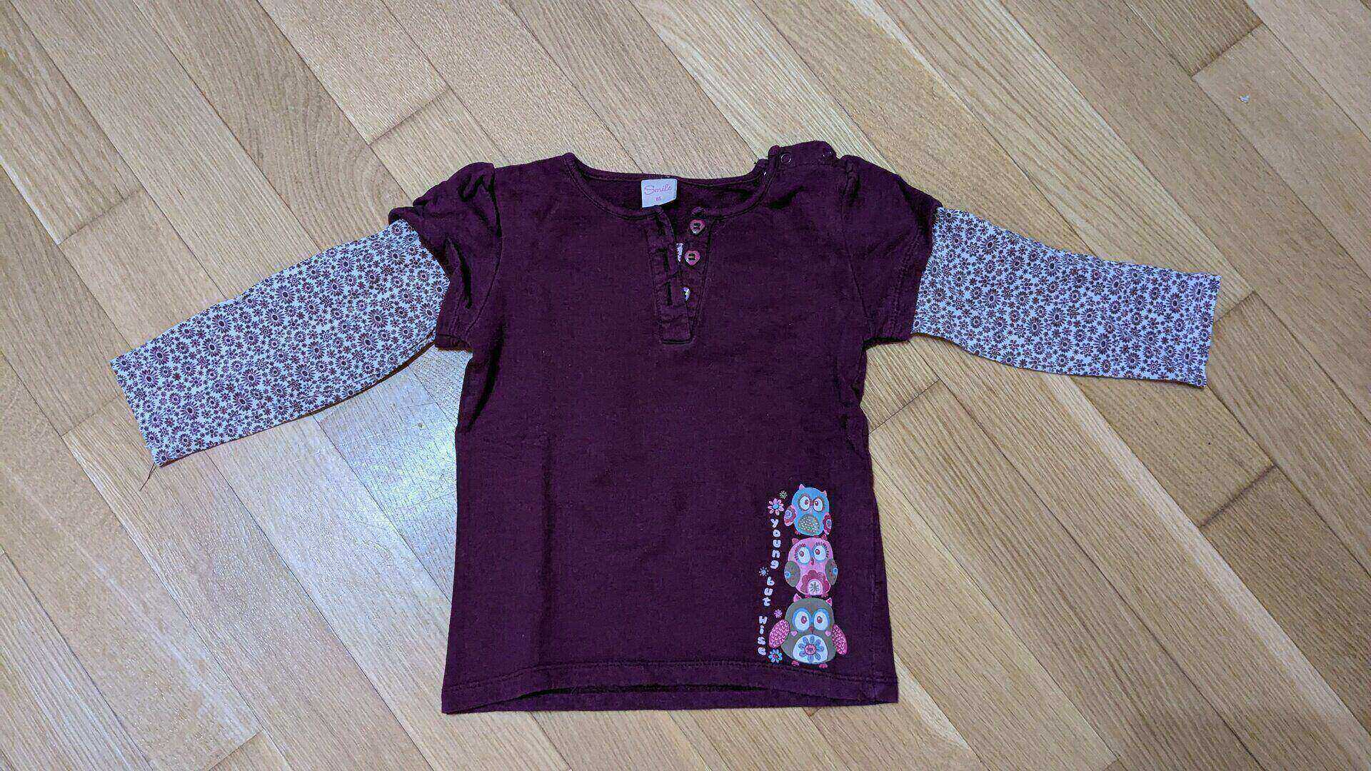 Langarmshirt Smile, Grösse 86