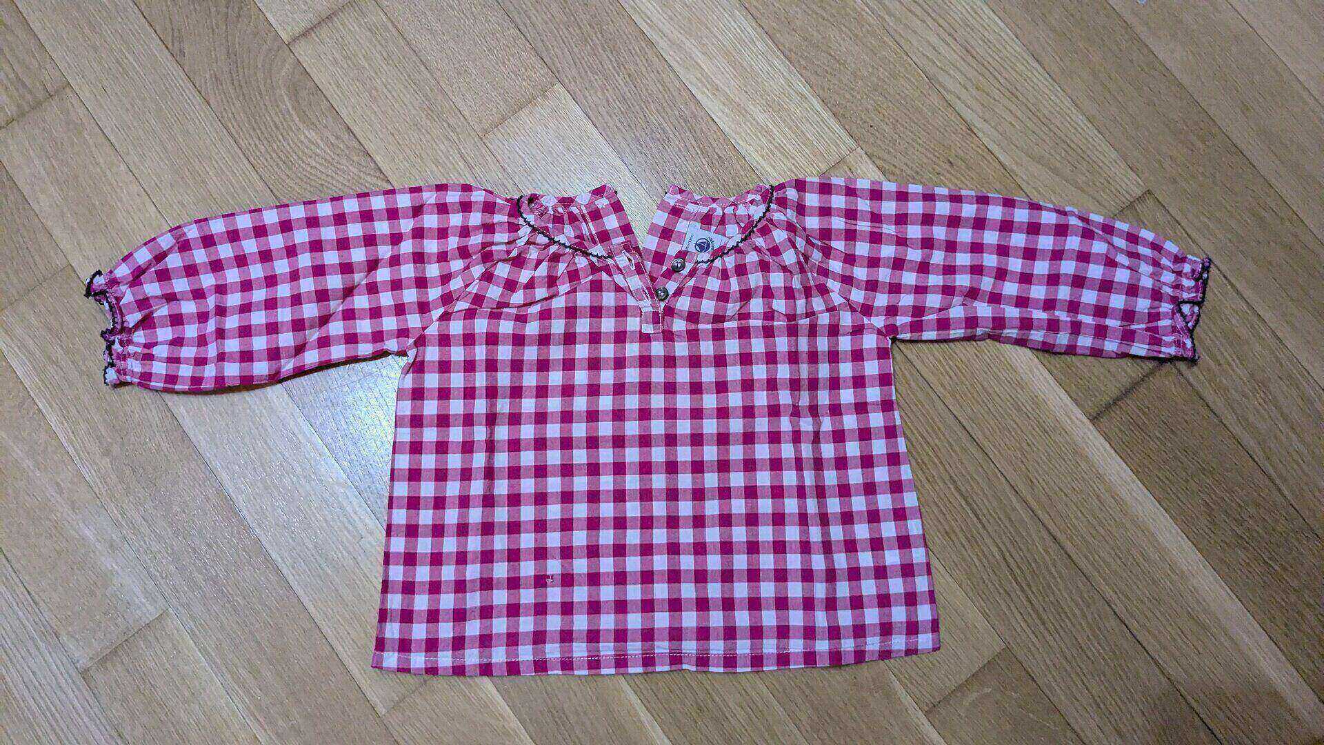 Bluse petit Bateau, Grösse 86