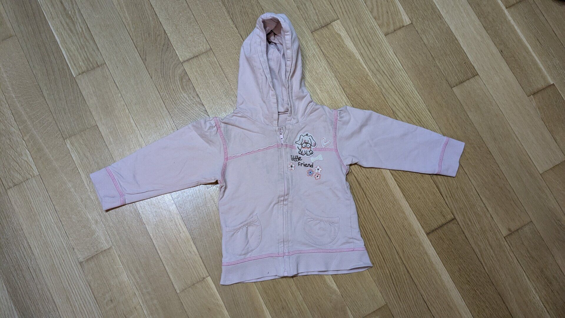 Jacke - Sweat Smile, Grösse 86
