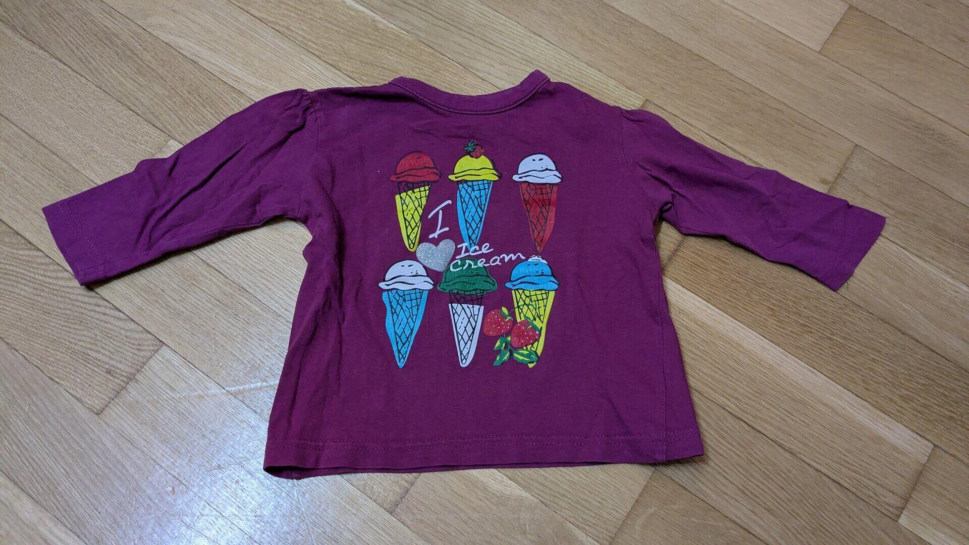 Langarmshirt, Grösse 92