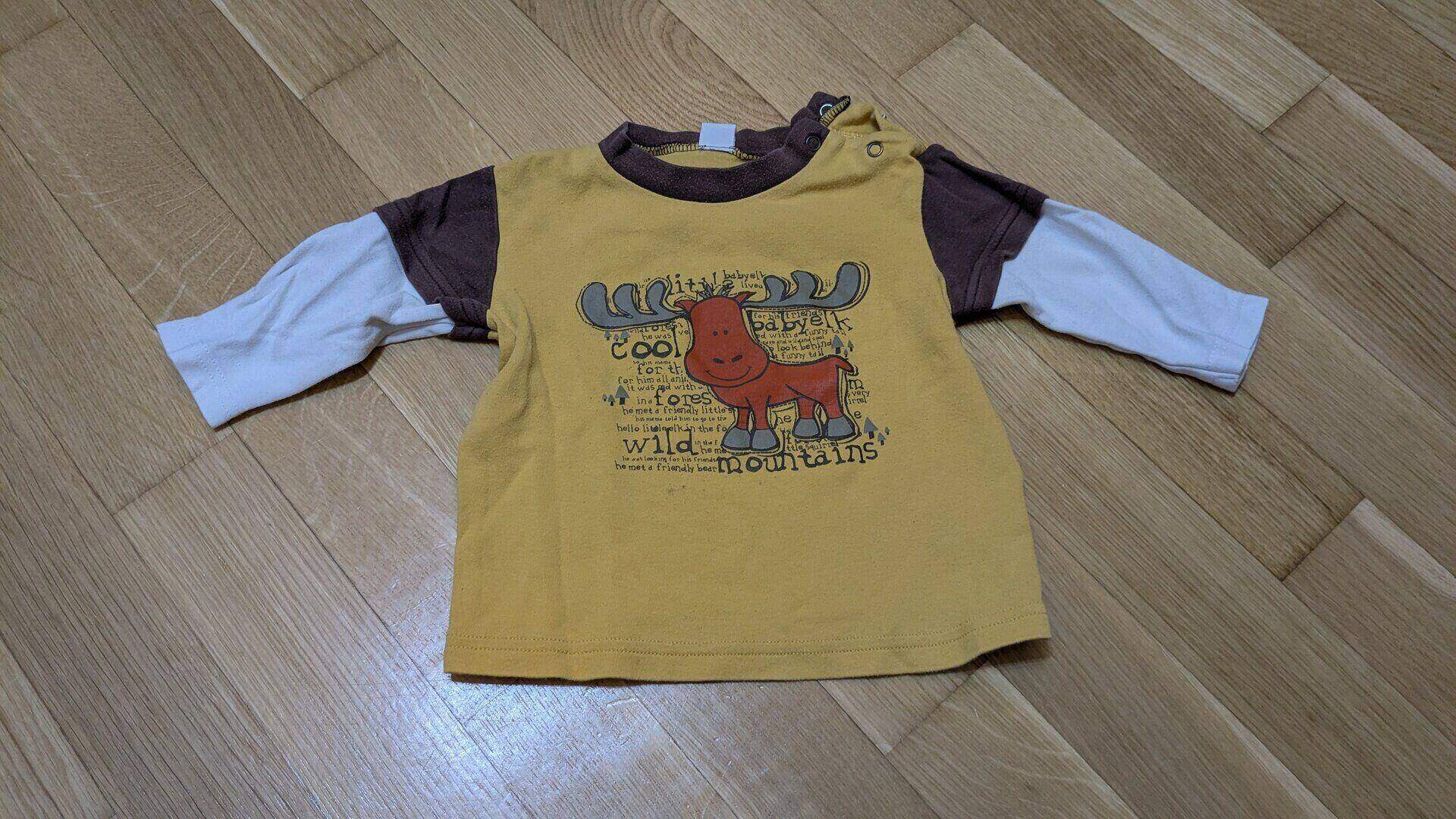 Langarmshirt Smile, Grösse 80