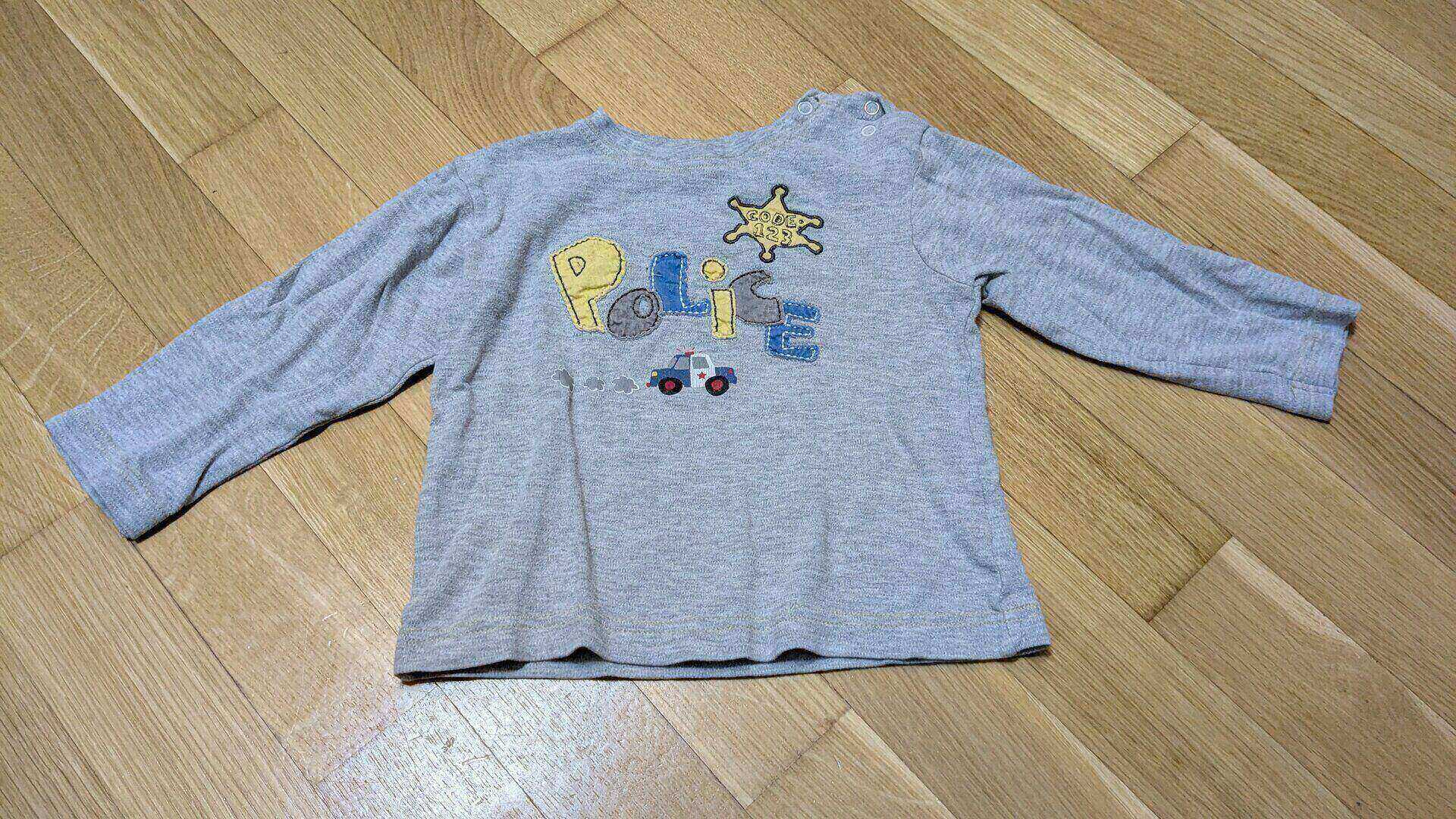 Langarmshirt Smile, Grösse 92