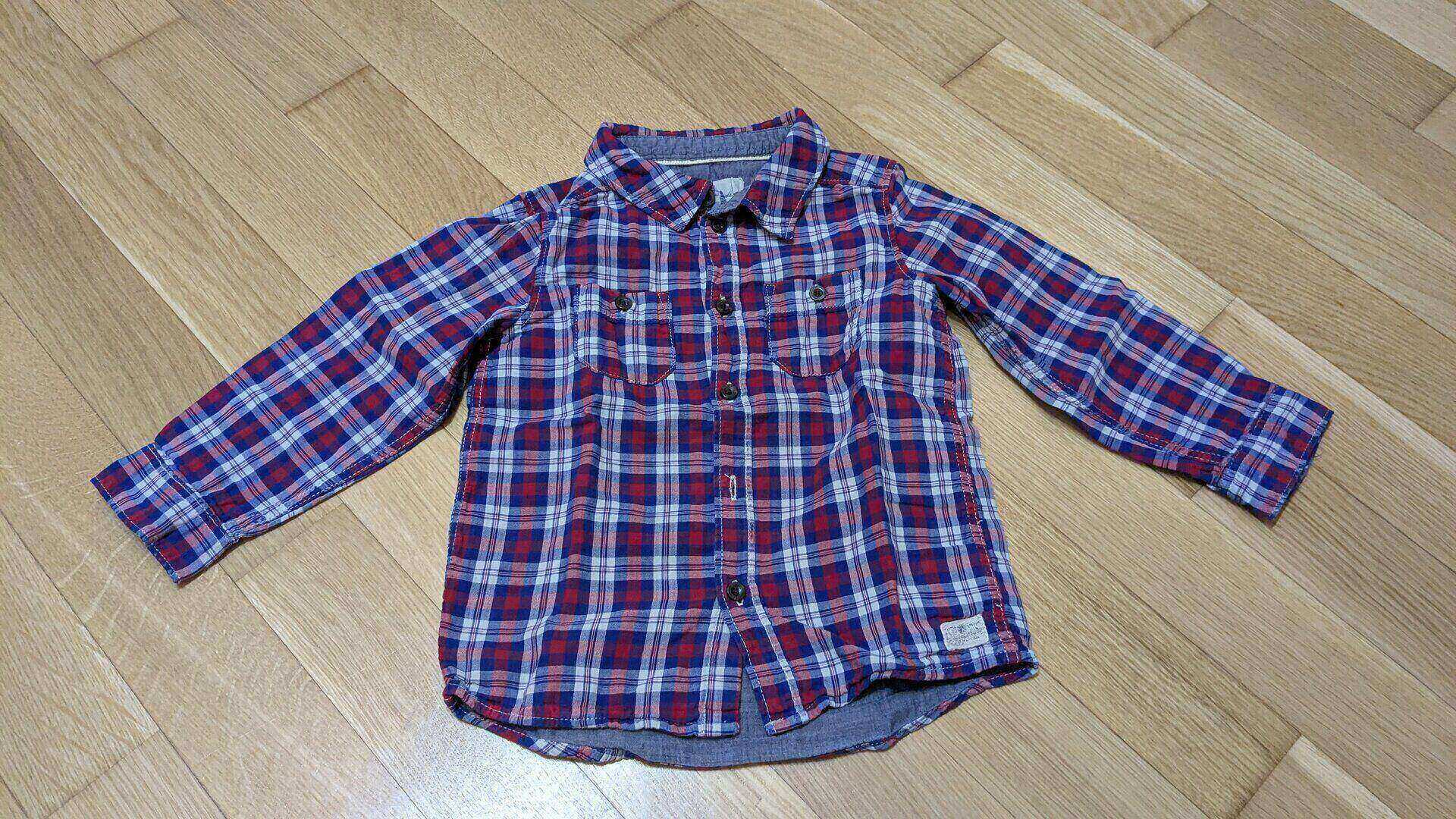 Hemd langarm H&M, Grösse 92