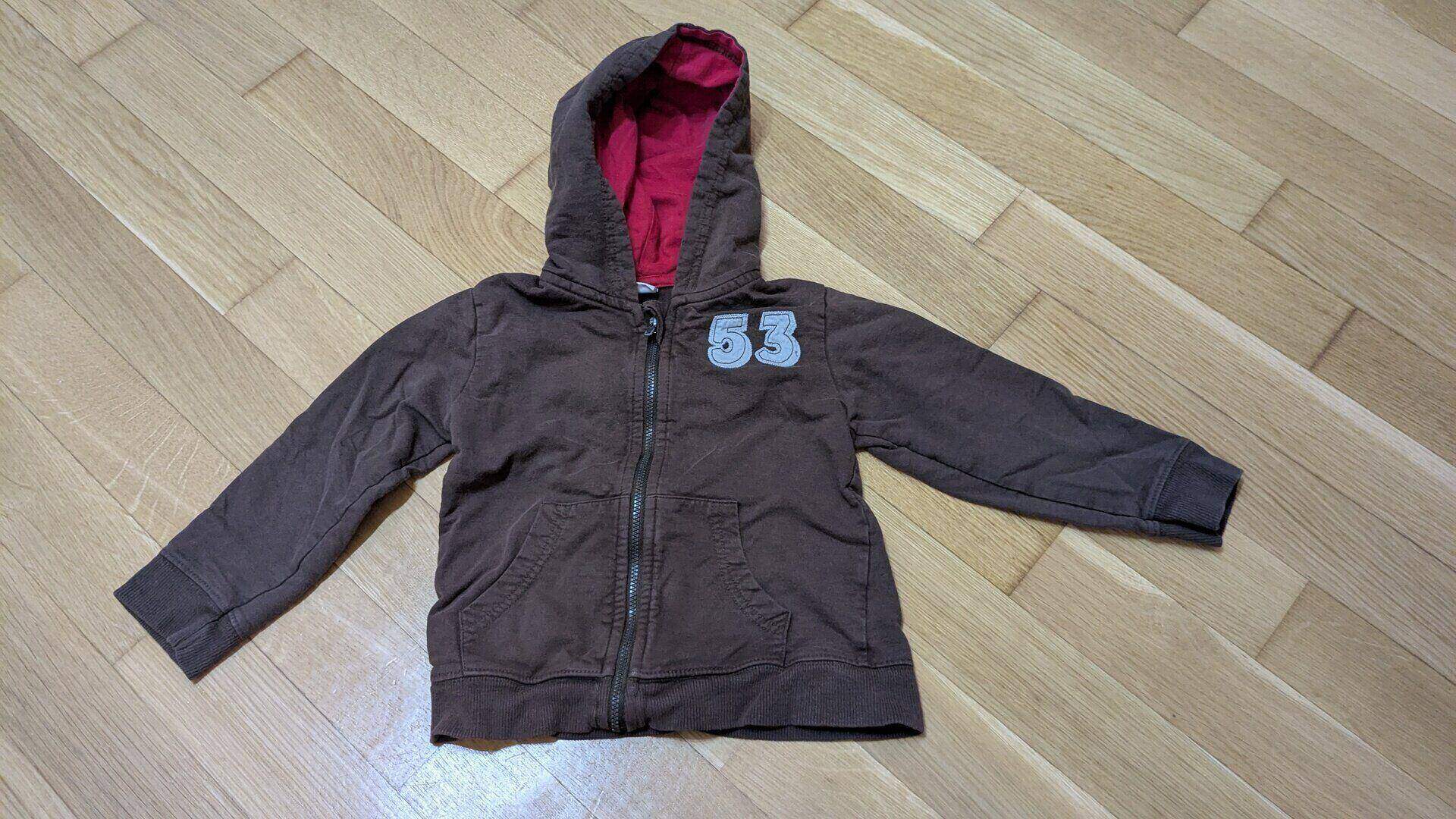 Jacke - Sweat Smile, Grösse 92