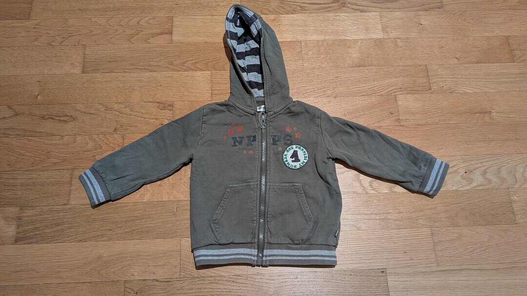 Jacke - Sweat noppies, Grösse 86