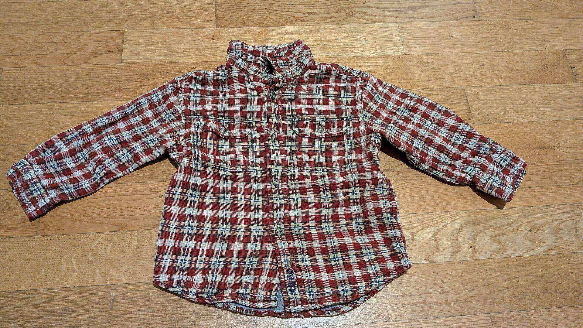 Hemd langarm H&M, Grösse 92