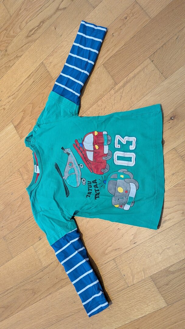 Langarmshirt Migros Bio Cotton, Grösse 92