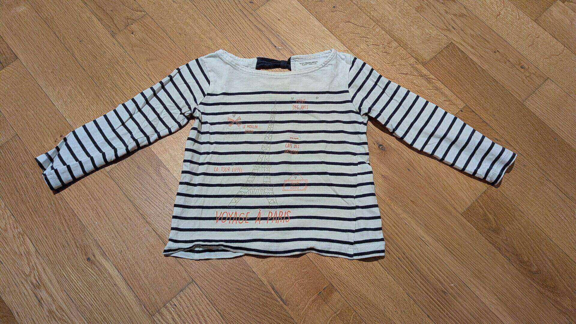 Langarmshirt verbaudet, Grösse 98/104
