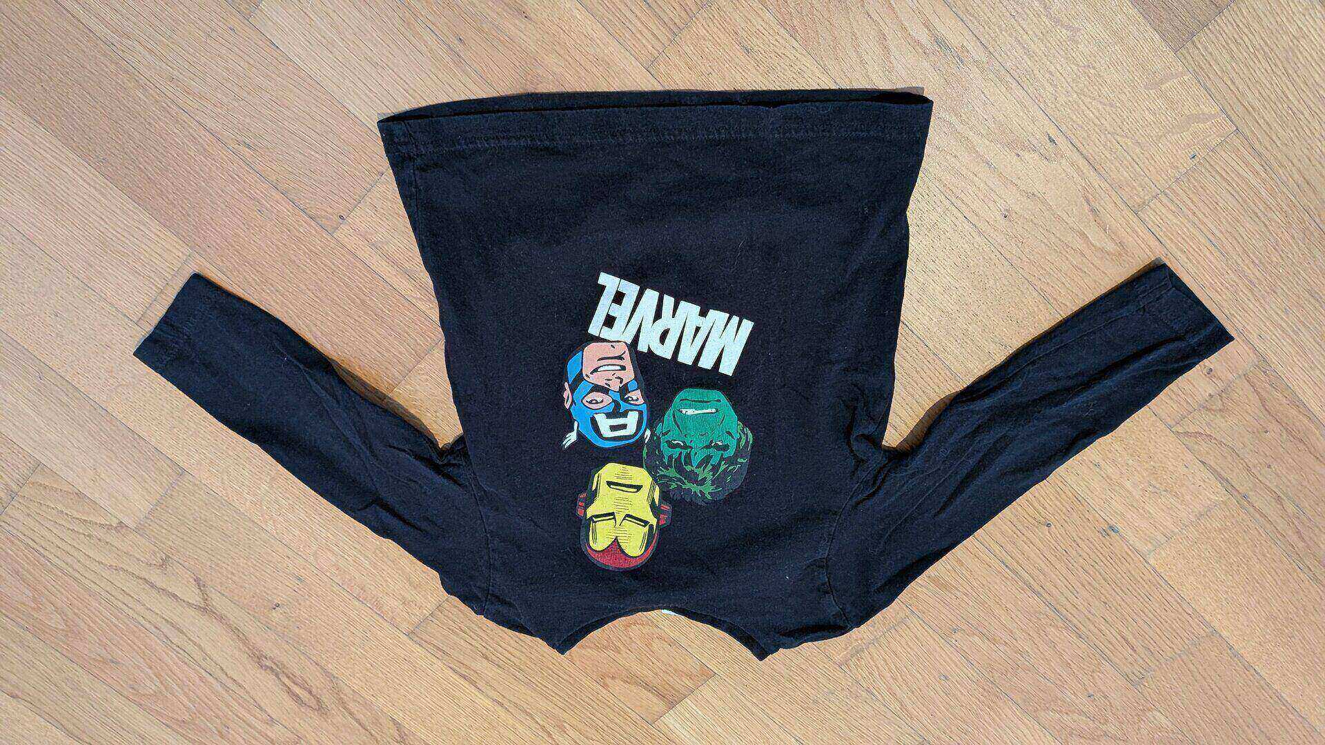 Langarmshirt MARVEL, Grösse 98/104